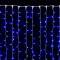 Светодиодный занавес с мерцающим диодом 2*2 м., 280 синих LED ламп, белый провод, Winner Light (b.03.6W.280+)