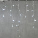 Гирлянда Бахрома 3,1*0,5 м., 24В., 150 холодно белых LED ламп, провод прозрачный ПВХ, IP54, LTC (PIL150-10-1W)