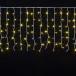 Светодиодный занавес с мерцающим диодом 5*0.7 м., 350 теплых белых LED ламп, белый провод, Winner Light (ww.03.6W.350+)