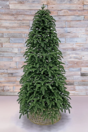 Елка Нормандия 215 см., темно зеленая, стройная, литая хвоя, Triumph Tree (72118)