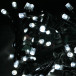 Светодиодная бахрома Sealed 3,2*0,9 м., 220V., 232 холодных белых LED ламп, черный каучук, Beauty Led (LL232-1-2W)