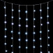 Светодиодный мерцающий облегченный занавес 2*3 м, 220V., 600 холодных белых LED ламп, прозрачный ПВХ, Beauty Led (PCL600NOTBL-10-2W)