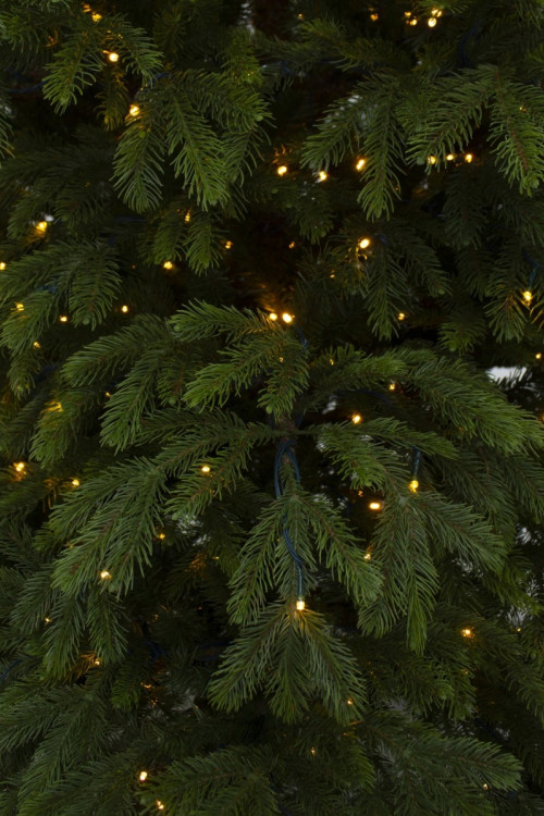Ель Коттеджная 260 см., 950 LED лампы, литая хвоя+пвх, TreeDeLux (70053)