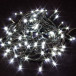Светодиодная нить 7 м., 220V, 100 холодных белых LED ламп, контроллер, черный провод, Winner Light (w.01.5B.100-)