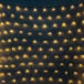 Светодиодная гирлянда сетка 2*2 м., 24V, 256 теплых белых LED ламп, черный ПВХ, LTC (NTL256M-11-1WW)