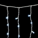 Светодиодная бахрома с колпачком 3,2*0,9 м., 168 белых LED ламп, каучуковый белый провод, LTC (LL168-8-2W)