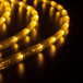 Дюралайт 2-х провод, диаметр 10 мм, 220В, желтые LED лампы 30 шт на 1 м., бухта 100 м., статика, Teamprof (TPF-DL-2WH-100-10mm-240-Y) 
