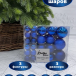 Набор пластиковых шаров Гамма 46 шт., синий, ChristmasDeLuxe (85396-88085)