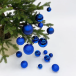 Набор пластиковых шаров Гамма 46 шт., синий, ChristmasDeLuxe (85396-88085)