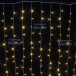 Занавес с мерцающим диодом 3*2 м., 220V, 360 теплых белых LED ламп, IP 20, соединяемый, прозрачный провод, Winner (ww.03.5T.360.F+)