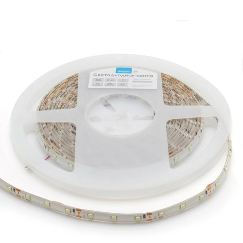 Комплект светодиодной ленты Apeyron Electrics 5 м., IP65, SMD3528, 60 LED/м., 12 В, 6500К, Apeyron electrics (7328378)