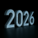 Светодиодные цифры "2026" 200 см., Сад Радости (SR028)