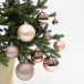 Набор пластиковых шаров Гамма 46 шт., нежно-розовый, ChristmasDeLuxe (88044)