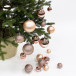 Набор пластиковых шаров Гамма 46 шт., нежно-розовый, ChristmasDeLuxe (88044)