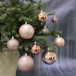 Набор пластиковых шаров Гамма 46 шт., нежно-розовый, ChristmasDeLuxe (88044)