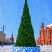 Уличная ствольная елка Альпийская Люкс 9 м., ПВХ, зеленая, ЕлкиТорг (278900)