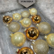 Набор стеклянных шаров Брызги шампанского 26 шт., Christmas DeLuxe (86460)
