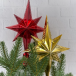 Елочная макушка Звезда Востока 25 см., пластик, красный, Christmas DeLuxe (89603)