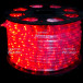 Дюралайт круглый Ø 10.5 мм., 220V, 3-жилы, красные LED лампы 24 шт на 1 м., бухта 100 м, силикон, Winner (05.100.10,5.24R)