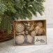 Набор пластиковых украшений Калипсо 11 шт., капучино, Christmas DeLuxe (89272)