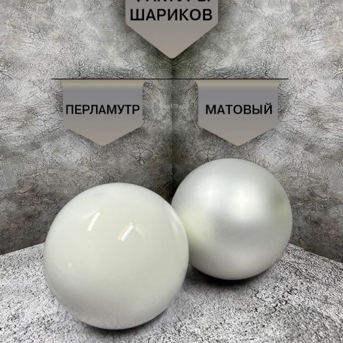 Набор стеклянных шаров Утренняя поземка 26 шт., Christmas DeLuxe (86454)