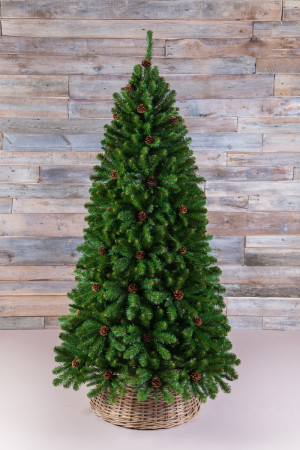 Елка Императрица с шишками 230 см., мягкая хвоя, Triumph Tree (73263)