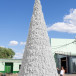Уличная елка Русская белая 12 м., каркасная, ПВХ, Green Trees (GT12RUSPVCW)