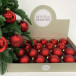 Набор стеклянных шаров Грааль 70 мм., 18 шт., красный, Christmas DeLuxe (86791)