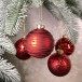 Набор стеклянных шаров Грааль 70 мм., 18 шт., красный, Christmas DeLuxe (86791)