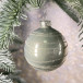 Набор стеклянных шаров Новогодняя поземка 70 мм., 18 шт., нежно-голубой, Christmas DeLuxe (86792)