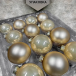 Набор стеклянных шаров Золотые огоньки 42 шт., Christmas De Luxe (89579)