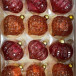 Набор стеклянных шаров Шоколадный леденец 80 мм., 12 шт., Christmas DeLuxe (86296)