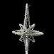 Светодиодная макушка Роза Ветров 75 см., Белая, 220В, LTC (LC-13210)