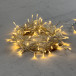 Светодиодная нить 100 теплых белых LED ламп, 10 м., 24В., прозрачный провод ПВХ, LTC (PST100-10-1WW)