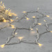Светодиодная нить 100 теплых белых LED ламп, 10 м., 24В., прозрачный провод ПВХ, LTC (PST100-10-1WW)