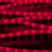 Дюралайт светодиодный 2-х проводной, диаметр 13 мм., 220В, красные LED лампы 36 шт на 1 м., бухта 100 м., матовый, статика, Teamprof (TPF-DL-2WHM-100-240-R)