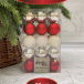 Набор пластиковых шаров Толледо 60 мм., 30 шт., Christmas DeLuxe (89768)
