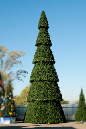 Уличная елка сегментная Сибирская зеленая 30 м., каркасная, ПВХ, Green Trees (GT30SIBPVC)