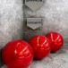 Набор стеклянных шаров Алые паруса 80 мм., 9 шт., Christmas DeLuxe (13879)
