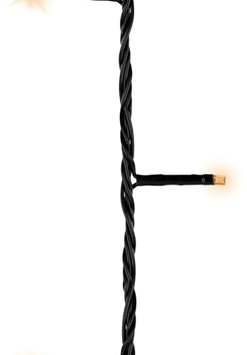 Светодиодная гирлянда с контроллером 13.5 м, 220V., 180 теплых LED ламп, черный ПВХ, Kaemingk (493084)