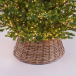Корзина для декорирования подставки 28х65 см., коричневая, Christmas DeLuxe (83793)