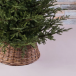 Корзина для декорирования подставки 28х65 см., коричневая, Christmas DeLuxe (83793)