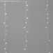 Светодиодный занавес 5.5*3 м., 360 теплых белых LED ламп, облегченный, с мерцанием белого диода, 220В., прозрачный провод ПВХ, IP54, LTC (PCL360NOTBLW-10-2WW)