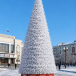 Уличная каркасная елка Уральская Люкс 20 м., ПВХ, белая, ЕлкиТорг (3002000)