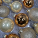 Набор стеклянных шаров Брызги шампанского 42 шт., Christmas DeLuxe (87159)