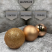 Набор стеклянных шаров Карамельный 26 шт., Christmas DeLuxe (86781)