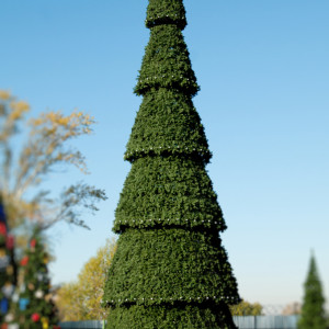 Уличная елка сегментная Сибирская зеленая 28 м., каркасная, ПВХ, Green Trees (GT28SIBPVC) 