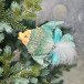 Винтажное украшение Сокровища Посейдона - Рыба-Ангел 18х10 см., 1 шт., Christmas DeLuxe (86632)