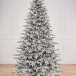 Искусственная ель заснеженная Орловская 220 см., литая хвоя + пвх, Max Christmas (ЕОРСЗ22)