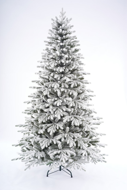 Искусственная ель заснеженная Орловская 250 см., литая хвоя + пвх, Max Christmas (ЕОРСЗ25)